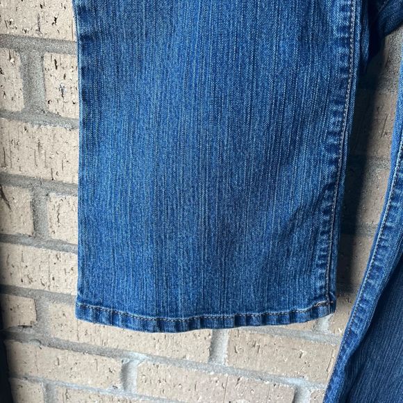 BANDOLINO BLU Arianna Women's Jeans Size 12 Medium Wash Flap Pockets - Picture 7 of 9